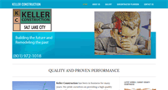 Desktop Screenshot of kellerconstruct.com